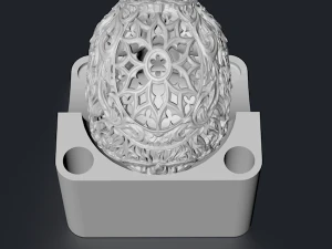 skull with podium 3d print model 3D Print Model