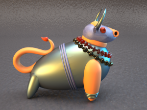 bull 3d-printable sculpture 3D-printmodel