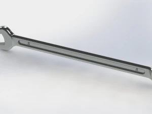 wrench big collection from 8mm to 32mm 3D Model