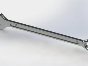 wrench big collection from 8mm to 32mm 3D Model