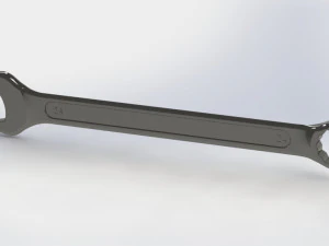wrench big collection from 8mm to 32mm 3D Model