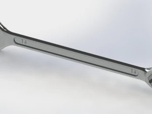 wrench big collection from 8mm to 32mm 3D Model