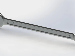 wrench big collection from 8mm to 32mm 3D Model