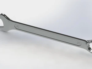 wrench big collection from 8mm to 32mm 3D Model