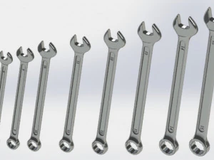 wrenchs big collection 3D Model