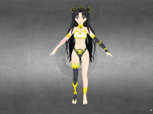 fgo-ishtar 3D 模型