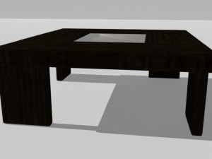 woodtable 3D 모델