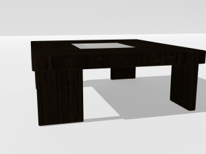 woodtable 3D Model