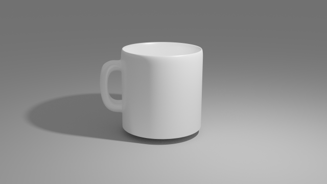 tea mug 3D Model .c4d .max .obj .3ds .fbx .stl .blend 