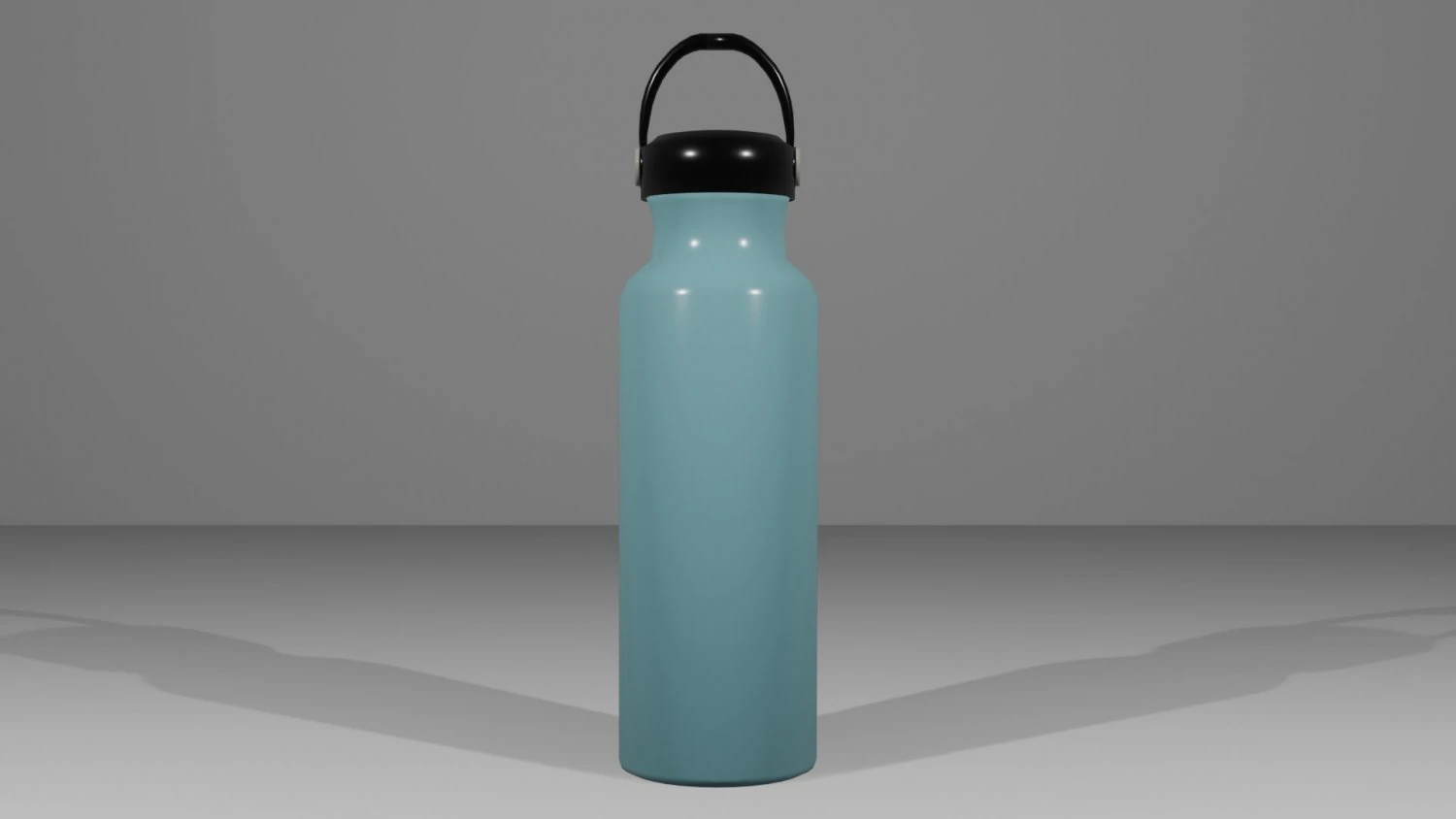 water bottle 3D Model .c4d .max .obj .3ds .fbx .stl .blend 