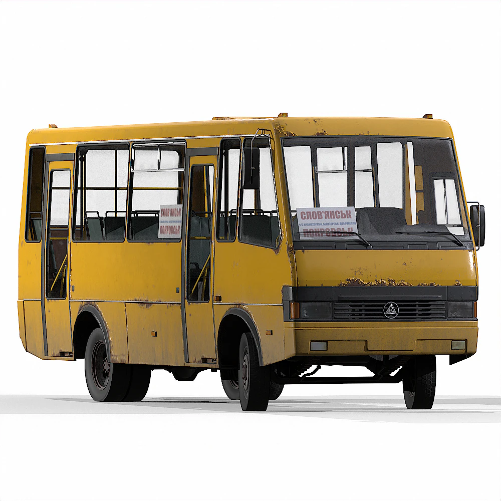 BAZ - A079 Etalon 3D Model .c4d .max .obj .3ds .fbx .stl .blend 