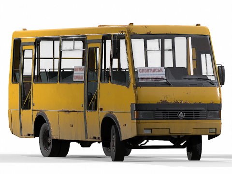 BAZ - A079 Etalon Model 3D