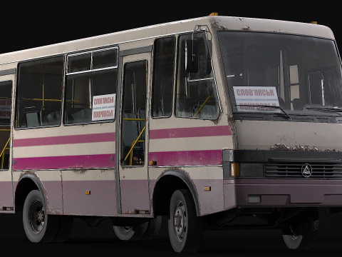 BAZ - A079 Etalon 3D Model