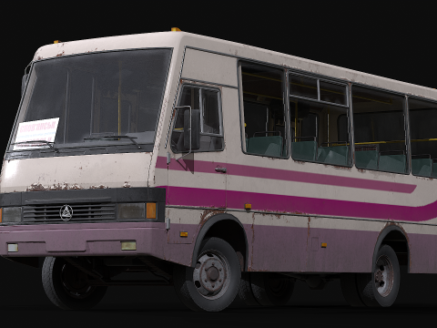 BAZ - A079 Etalon 3D Модель