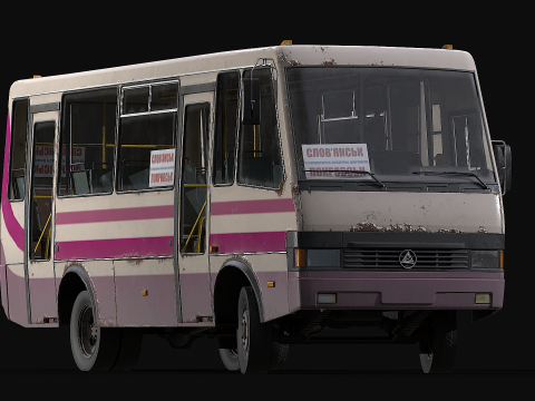 BAZ - A079 Etalon 3D Модель