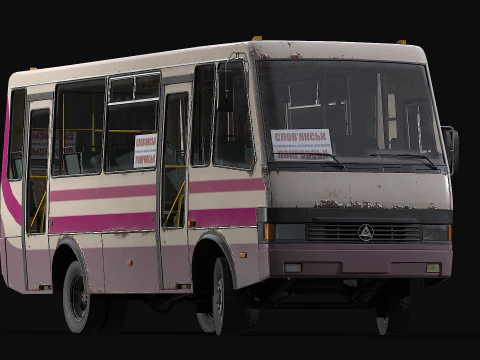 BAZ - A079 Etalon 3D Model