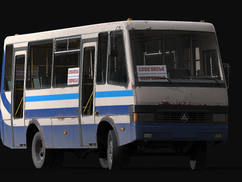 BAZ - A079 Etalon 3D Модель