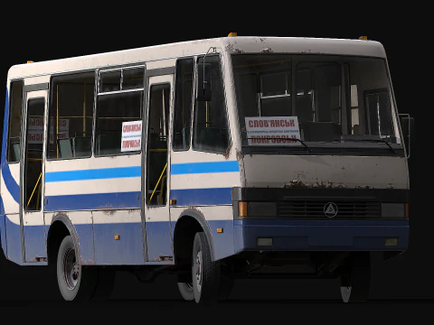 BAZ - A079 Etalon 3D Model