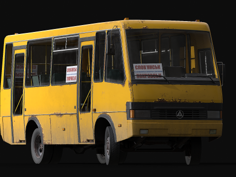 BAZ - A079 Etalon 3D Модель