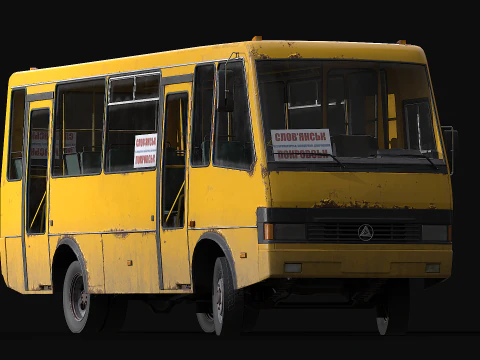 BAZ - A079 Etalon 3D Model