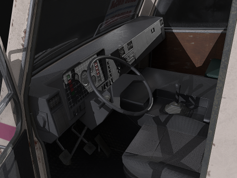 BAZ - A079 Etalon 3D Модель