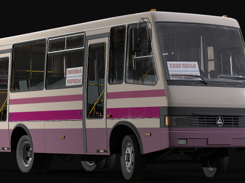 BAZ - A079 Etalon 3D Модель
