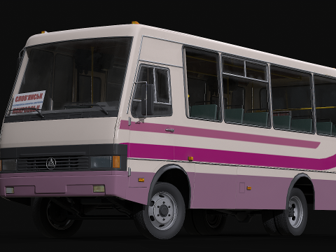 BAZ - A079 Etalon 3D Модель