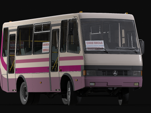 BAZ - A079 Etalon 3D Модель