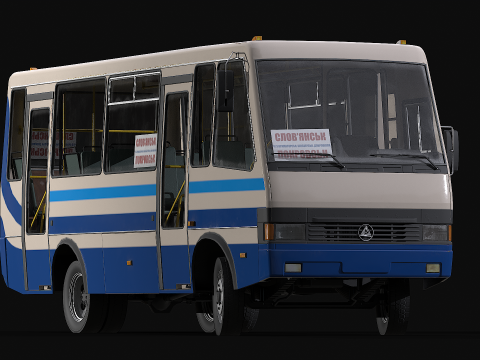 BAZ - A079 Etalon 3D Модель