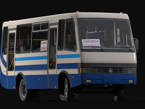 BAZ - A079 Etalon 3D Model