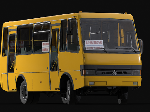 BAZ - A079 Etalon 3D Модель