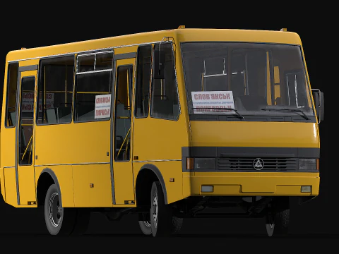 BAZ - A079 Etalon 3D Model
