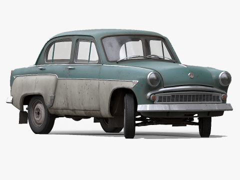 Moskvich - 407 Model 3D