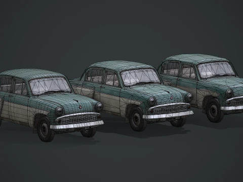 Moskova - 407 3D Model