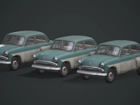 Moskova - 407 3D Model