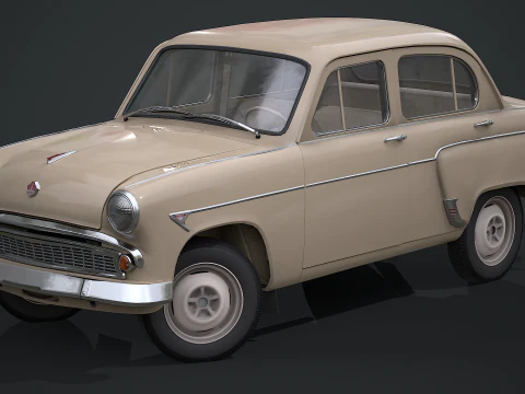 Moskova - 407 3D Model