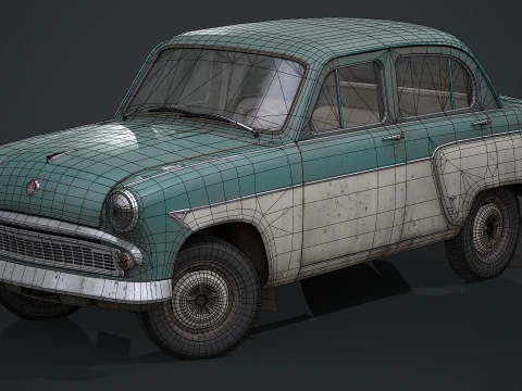 Moskova - 407 3D Model