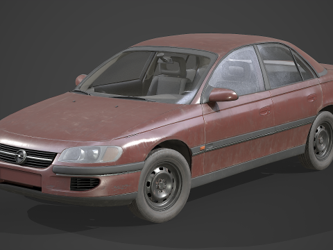 Opel - Omega B1 Modello 3D