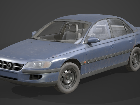 Opel - Omega B1 Modello 3D