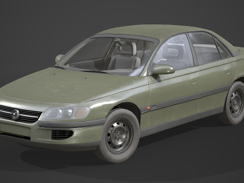 Opel - Omega B1 Modello 3D