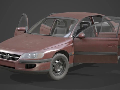 Opel - Omega B1 3D Model