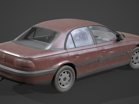Opel - Omega B1 Modello 3D