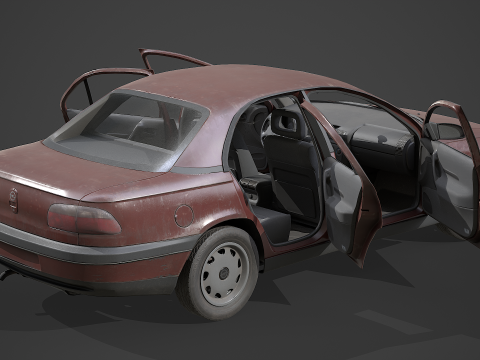 Opel - Omega B1 Modello 3D