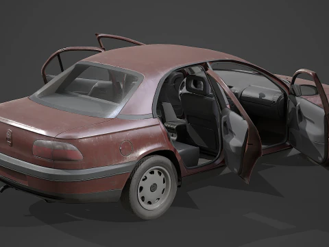Opel - Omega B1 3D Model