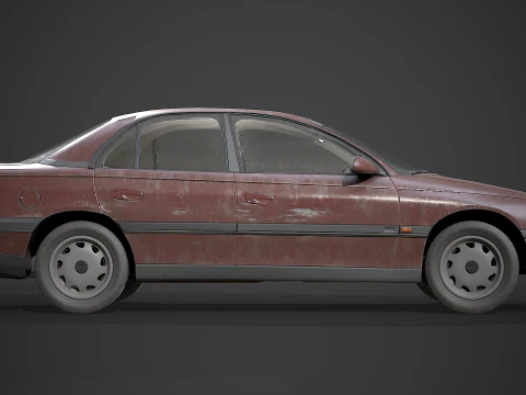 Opel - Omega B1 3D Model