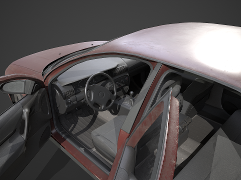 Opel - Omega B1 Modello 3D