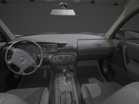 Opel - Omega B1 Modello 3D