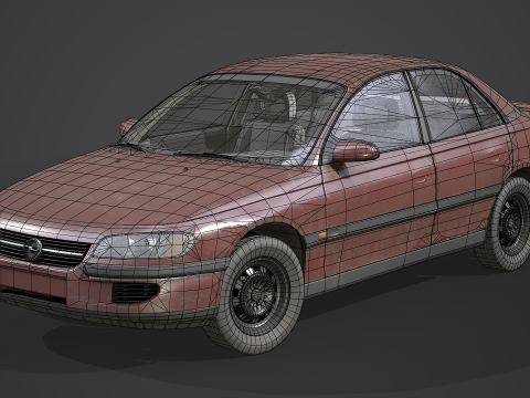 Opel - Omega B1 Modello 3D