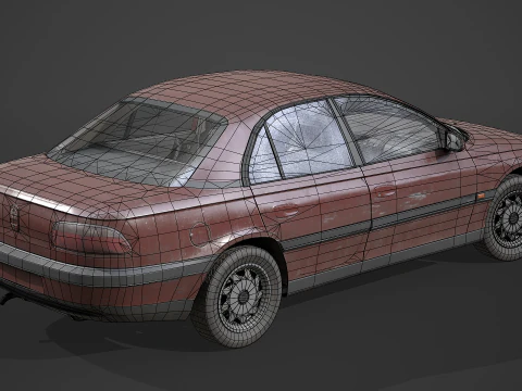 Opel - Omega B1 3D Model