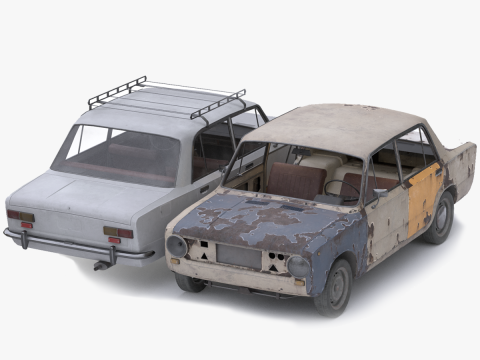 VAZ - 2101 3D Модель